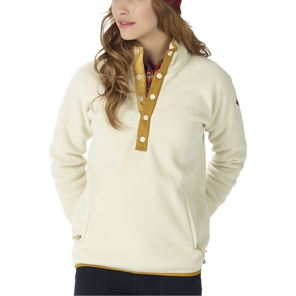 Burton Cream Fleece with Gold Trim